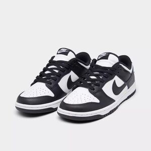 Nike Dunk Low Retro Casual Shoes in Black & White Size 7.5